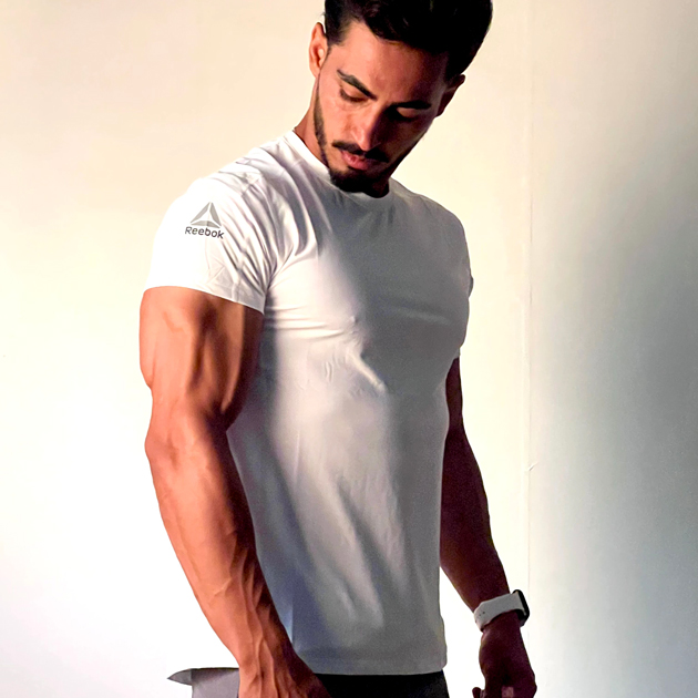 تیشرت Reebokسوزنی ریز (203003)